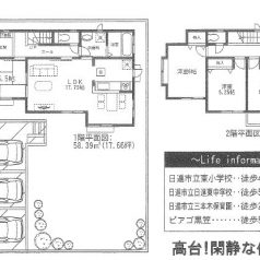 駐車場３台可(間取)
