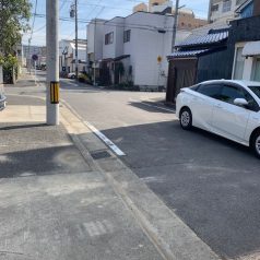 前面道路約８M(外観)